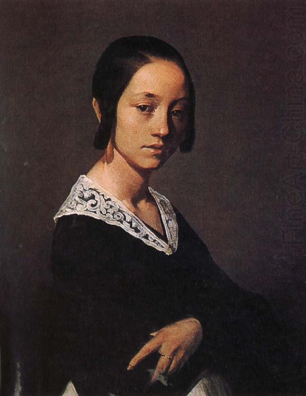 Portrait of Fierden, Jean Francois Millet